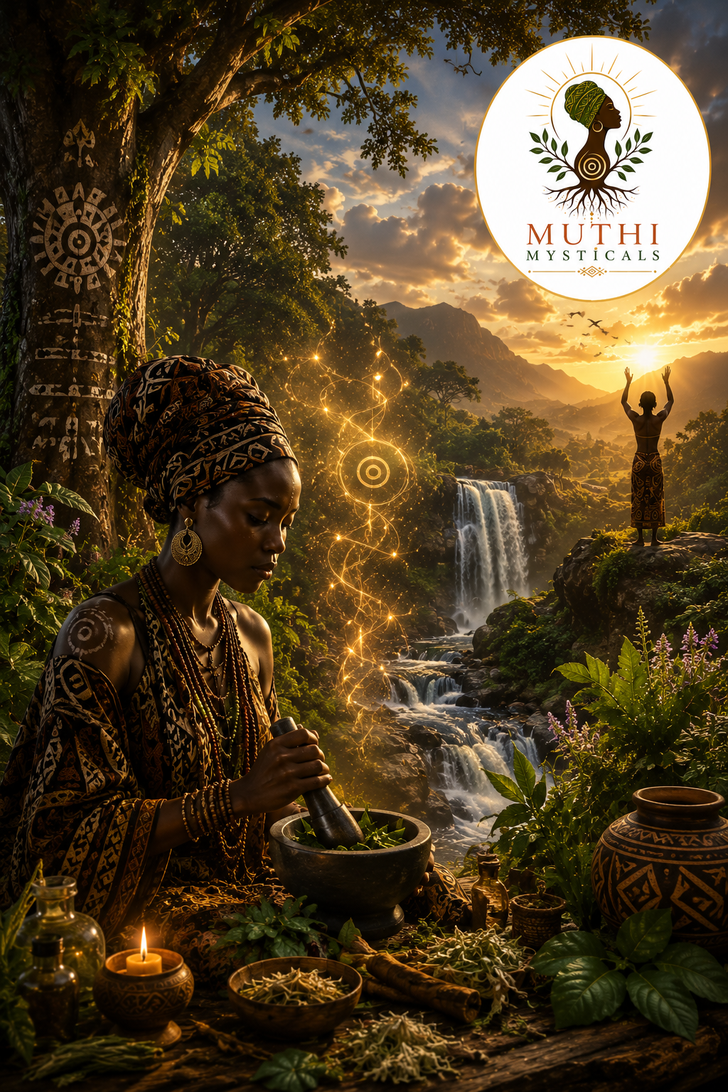 Muthi Mysticals emblem